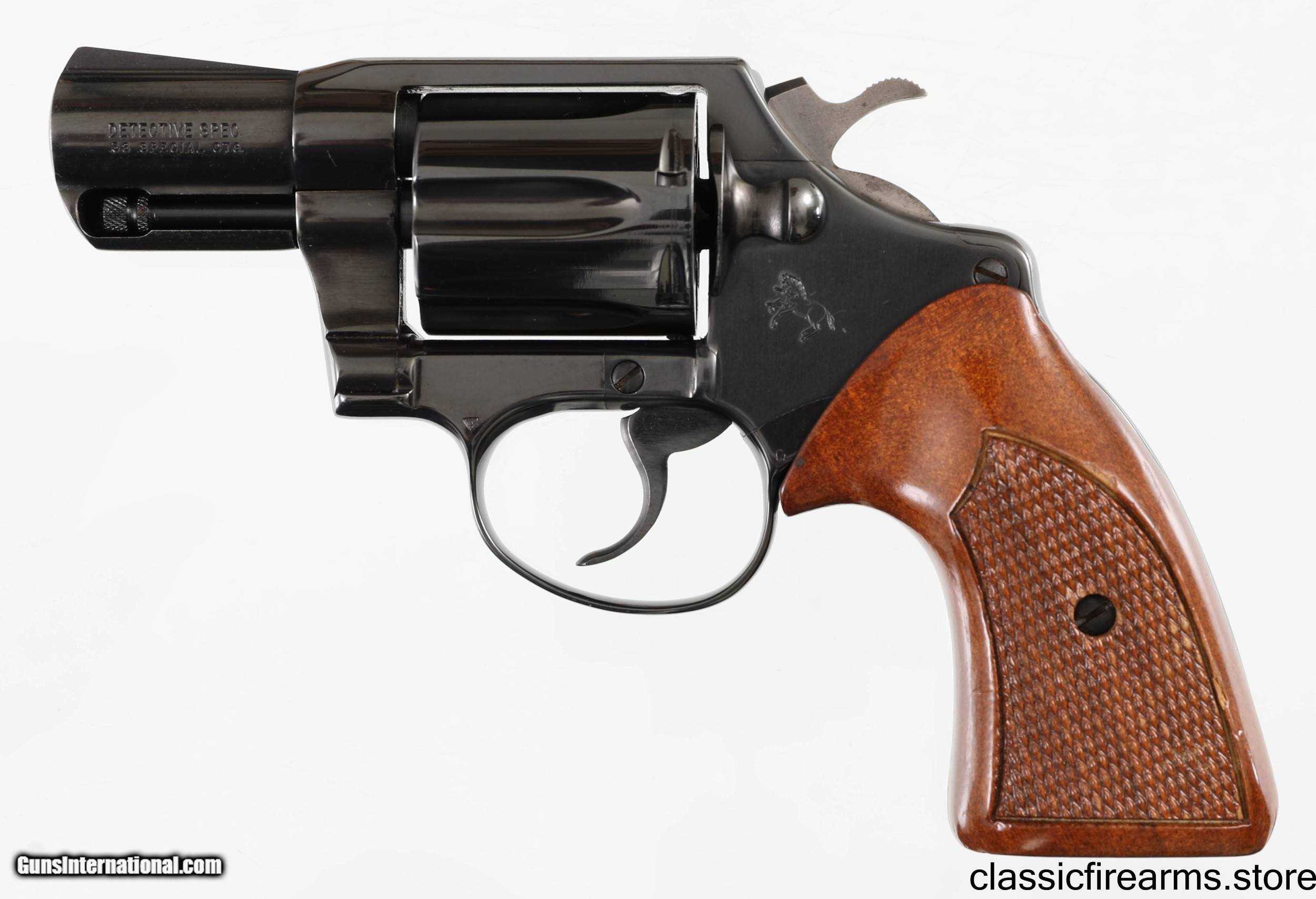 COLT DETECTIVE SPECIAL 38 SPECIAL REVOLVER (1980 YEAR MODEL) BOX 
