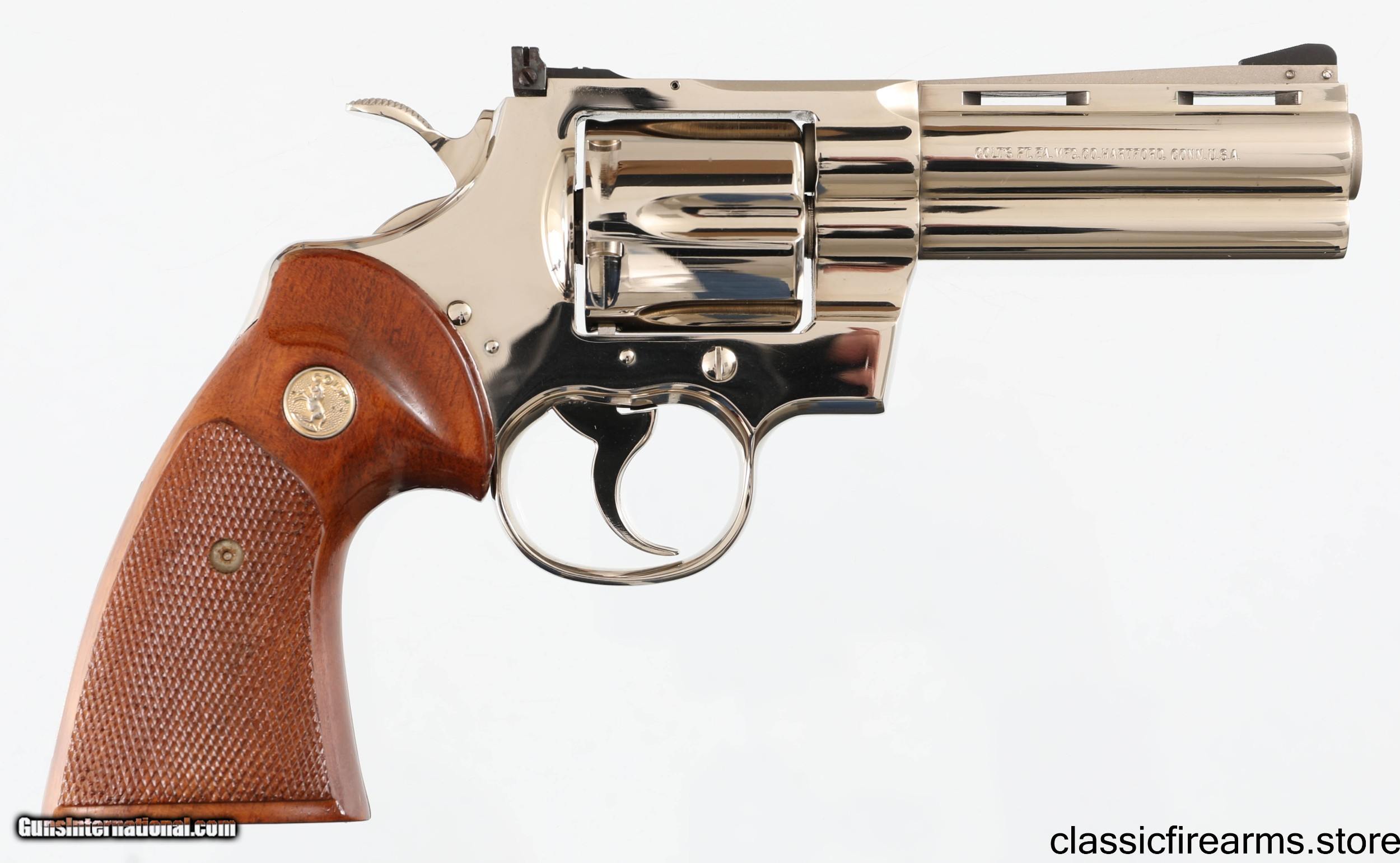 その他 PYTHON 357 Colt - Python, RARE Electroless Nickel Finish, .357 Magnum