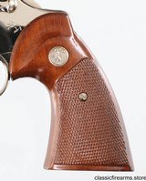 COLTPYTHON357 MAGNUM4" NICKEL REVOLVER(1973 YEAR MODEL) - 5 of 10