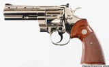 COLTPYTHON357 MAGNUM4" NICKEL REVOLVER(1973 YEAR MODEL) - 4 of 10