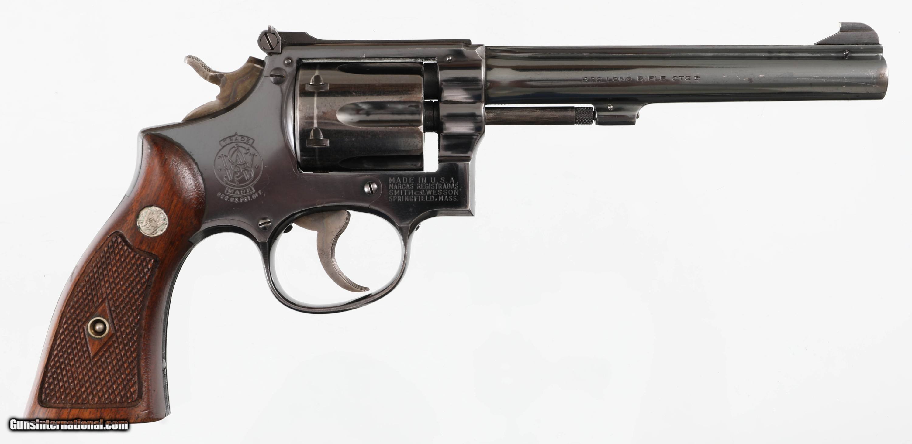 SMITH & WESSON MODEL K22 22LR REVOLVER (1978-79 YEAR MODEL)