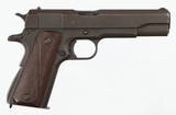 REMINGTON RAND
1911A1
45 ACP
PISTOL
(UNITED STATES PROPERTY - US ARMY - 1943 YEAR MODEL)