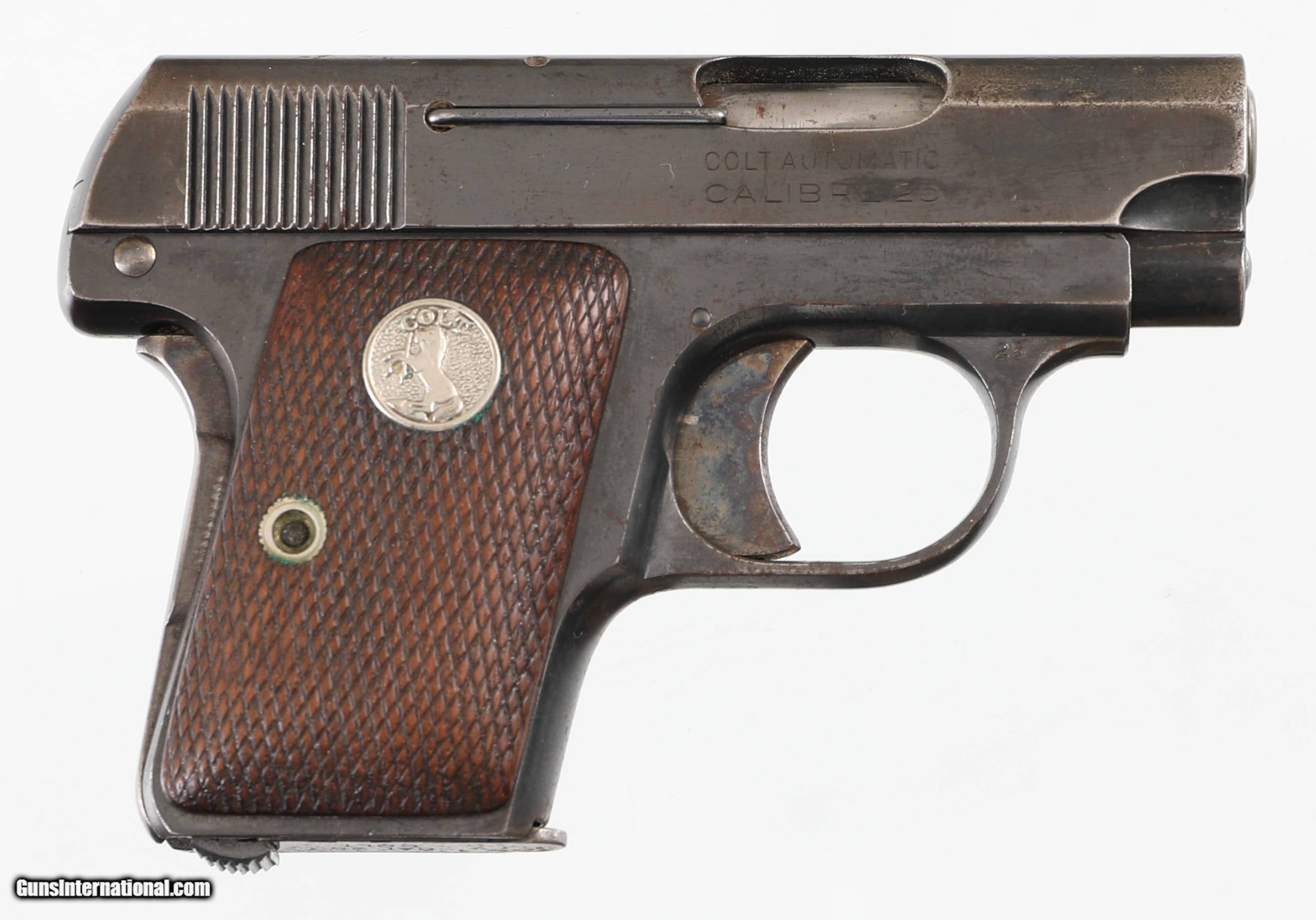 COLT 1908 VEST POCKET 25 ACP PISTOL (1926 YEAR MODEL)