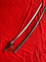 Large civil war sword - 1 of 6