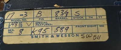S&W model 17-3 - Image 7 of 9