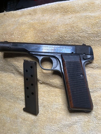 German Army Belgium browning - Image 1 of 4