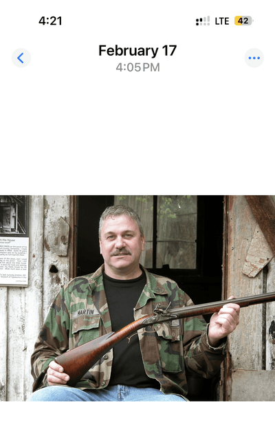 Allen Martin .40 Schimmel rifle - Image 1 of 8