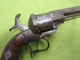 Lefaucheux model 1854 pinfire revolver 12 mm - 11 of 15