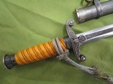GERMAN WW2 NAZI ARMY OFFICER'S DAGGER ,ICKHORN WITH HANGER & PORTEPE - 2 of 15