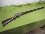 WHITNEY - BURGESS - MORSE LEVER ACTION SPORTING RIFLE 3rd modEL cal 45-70 - 1 of 15
