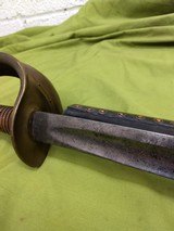 US model 1860 AMES NAVAL CUTLASS ORIGINAL MADE 1862 with REPRO SCABBARD - 3 of 15