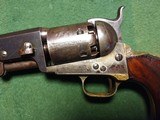 COLT model 1851 NAVY REVOLVER EARLY 3rd model 36cal PERCUSSION 1853 - 3 of 15