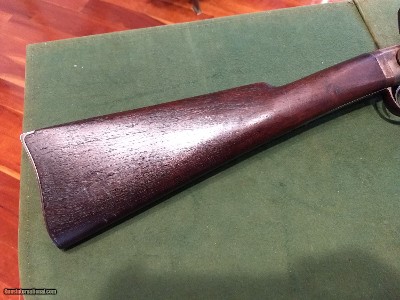 SMITH SADDLE RING CARBINE made by MASSACHUSETTS ARMS 50cal PERCUSSION - Image 7 of 15