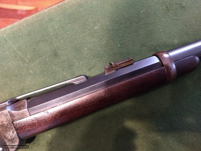 SMITH SADDLE RING CARBINE made by MASSACHUSETTS ARMS 50cal PERCUSSION - Image 10 of 15