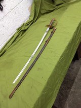 JAPANESE NAVAL SWORD & SCABBARD MEIJI PERIOD 1886-1912 - 2 of 14