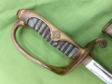 JAPANESE NAVAL SWORD & SCABBARD MEIJI PERIOD 1886-1912 - 7 of 14