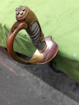 JAPANESE NAVAL SWORD & SCABBARD MEIJI PERIOD 1886-1912 - 13 of 14