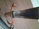 MODEL 1840 MOUNTED ARTILLERY SABER & SCABBARD - 10 of 15