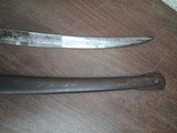 MODEL 1840 MOUNTED ARTILLERY SABER & SCABBARD - 9 of 15