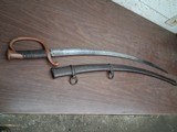 MODEL 1840 MOUNTED ARTILLERY SABER & SCABBARD - 3 of 15