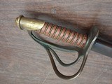 m1860 CAVALRY SABER & SCABBARD by J E BLECKMANN EARLY CIVIL WAR SWORD - 14 of 15