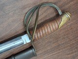 m1860 CAVALRY SABER & SCABBARD by J E BLECKMANN EARLY CIVIL WAR SWORD - 2 of 15