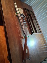 SMITH JENNINGS 1st model REPEATING RIFLE 54cal PERCUSSION with LOADING TOOLS & CASE 1850 - 3 of 15