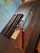 SMITH JENNINGS 1st model REPEATING RIFLE 54cal PERCUSSION with LOADING TOOLS & CASE 1850 - 7 of 15