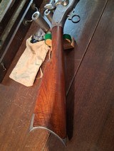 SMITH JENNINGS 1st model REPEATING RIFLE 54cal PERCUSSION with LOADING TOOLS & CASE 1850 - 8 of 15