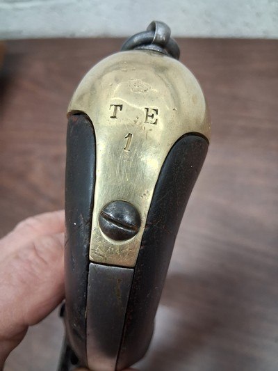 FRENCH model 1822 CAVALRY PISTOL 70cal CONVERTED TO PERCUSSION - Image 10 of 15