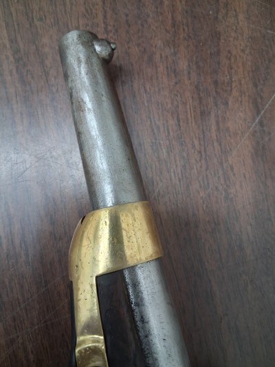 FRENCH model 1822 CAVALRY PISTOL 70cal CONVERTED TO PERCUSSION - Image 9 of 15