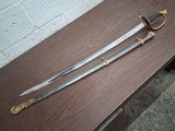 US CIVIL WAR model 1850 FIELD & STAFF OFFICER'S SWORD & SCABBARD F. HORSTER - Image 7 of 15
