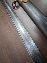 US CIVIL WAR model 1850 FIELD & STAFF OFFICER'S SWORD & SCABBARD F. HORSTER - Image 5 of 15