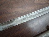 US CIVIL WAR model 1850 FIELD & STAFF OFFICER'S SWORD & SCABBARD F. HORSTER - Image 11 of 15