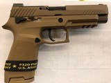Sig Sauer P320 9mm Coyote Military Desert Tan - 1 of 2