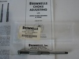 Brownells 410 shotgun choke adjusting reamer - 1 of 2