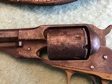 Remington New Model Police converted to 38 caliber with flap holster - 9 of 14