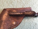 Remington New Model Police converted to 38 caliber with flap holster - 8 of 14