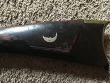 A.W. Spies Kentucky/Plains 45 Caliber percussion rifle circa 1850 full stock - 13 of 15