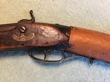 A.W. Spies Kentucky/Plains 45 Caliber percussion rifle circa 1850 full stock - 9 of 15