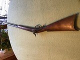 Circa 1850 W Thompson half stock Kentucky rifle - 3 of 15