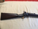 1853 Slant Breach Sharps style approximately 52 caliber rifle - 4 of 15