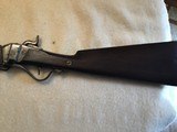 1853 Slant Breach Sharps style approximately 52 caliber rifle - 6 of 15