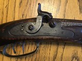 Circa 1850 Remington/J. Young marked percussion half stock Kentucky/Pennsylvania rifle - 1 of 15