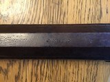Circa 1850 Remington/J. Young marked percussion half stock Kentucky/Pennsylvania rifle - 9 of 15