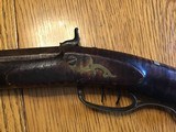Circa 1850 Remington/J. Young marked percussion half stock Kentucky/Pennsylvania rifle - 7 of 15