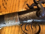 Circa 1840’s percussion double barrel shotgun by A. W. Spies - 1 of 15
