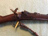 US Springfield Model 1873 45-70 trapdoor army rifle starred rifle - 1 of 15