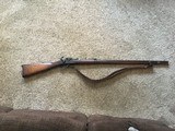 US Springfield Model 1873 45-70 trapdoor army rifle starred rifle - 15 of 15