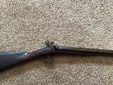 Antique circa 1850 double barrel percussion (approximately 12 gauge) Shogun made in Belgium. - 4 of 14